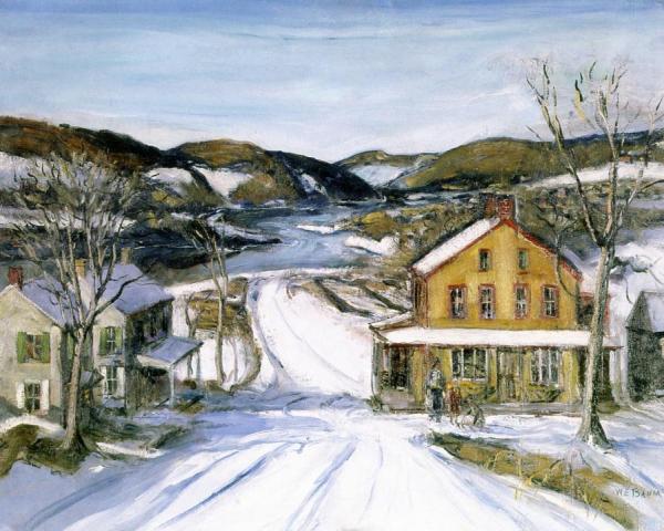 Road To River by Walter Emerson Baum