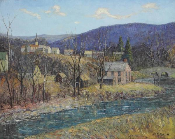 The Pink House by Walter Emerson Baum