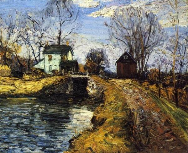 The Tow Path by Walter Emerson Baum