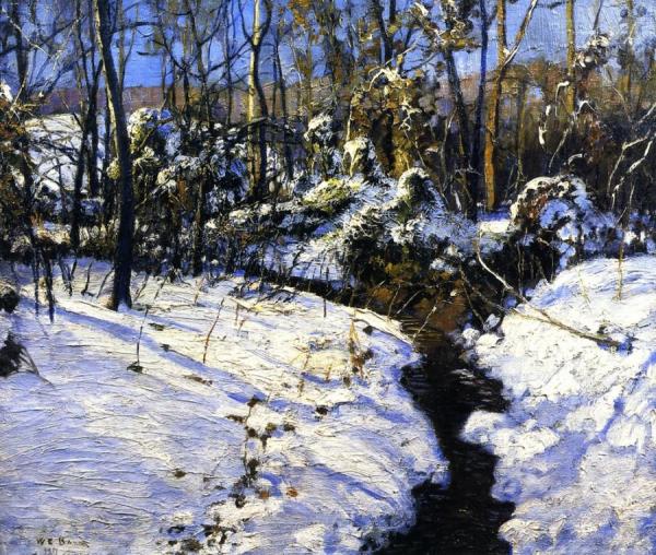 Winter Brook by Walter Emerson Baum