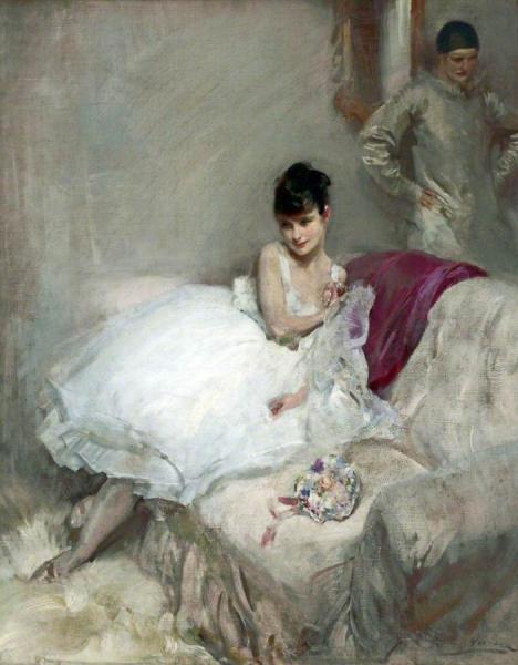 Coquette by Walter Ernest Webster Oil Painting Reproductions