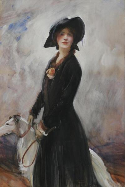 Lady Diana by Walter Ernest Webster Oil Painting Reproductions