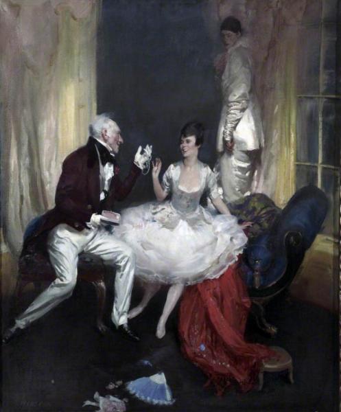 Pantaloon by Walter Ernest Webster Oil Painting Reproductions