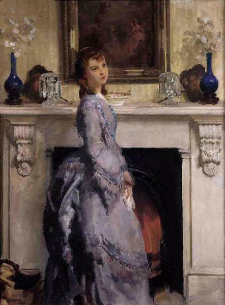 Sweet Lavender by Walter Ernest Webster Oil Painting Reproductions