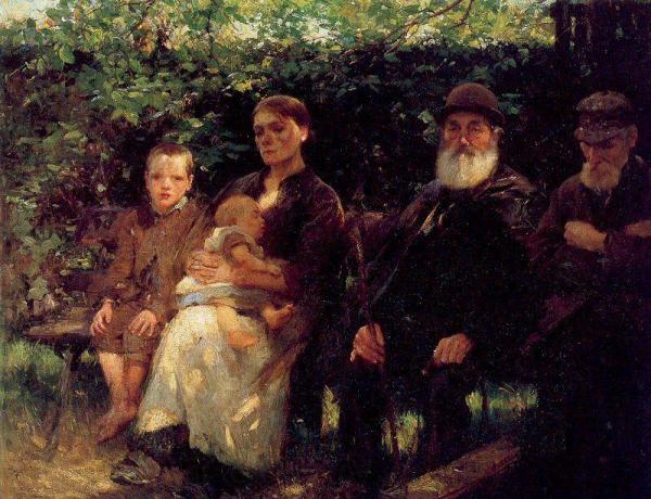 Walter Frederick Osborne A Scene In Phoenix Park