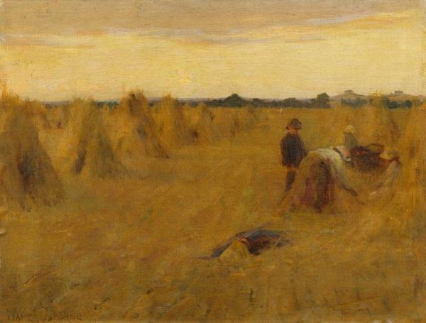 The Cornfield by Walter Frederick Osborne Oil Painting Reproductions