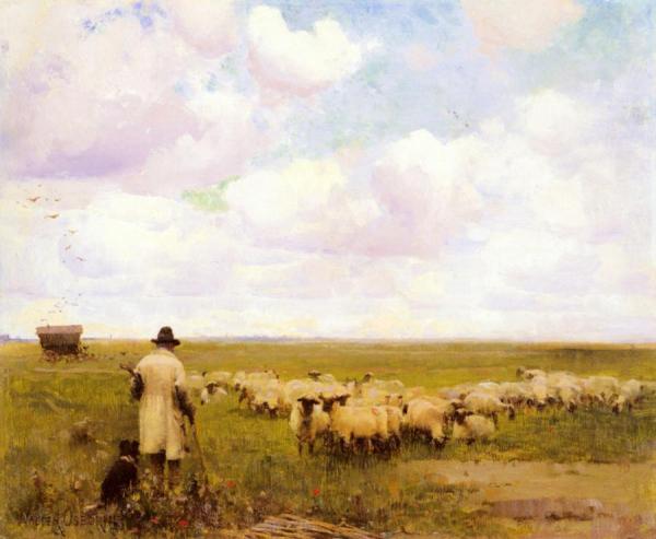 The Return Of The Flock by Walter Frederick Osborne Oil Painting Reproductions