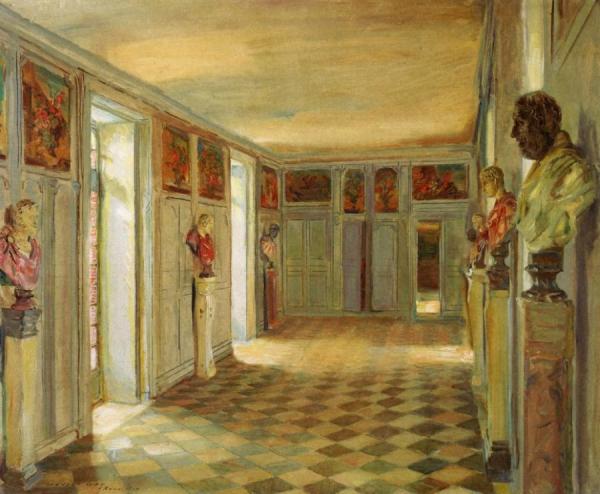 Galerie Des Bustes, Chaeau Du Reveillon by Walter Gay