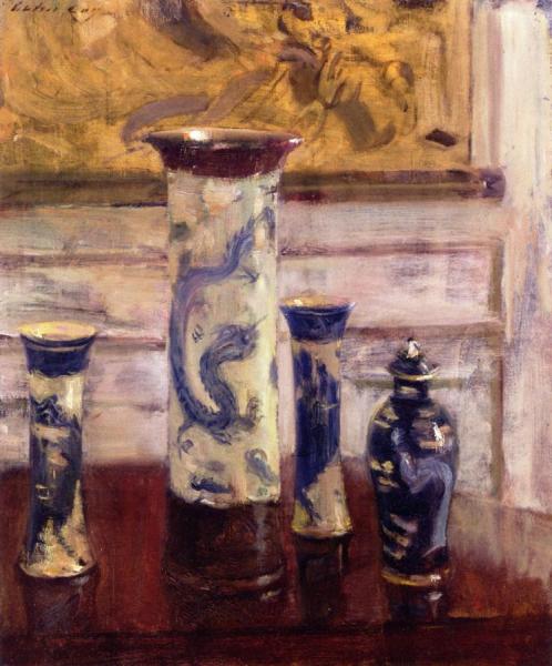 The Vases by Walter Gay Oil Painting Reproductions