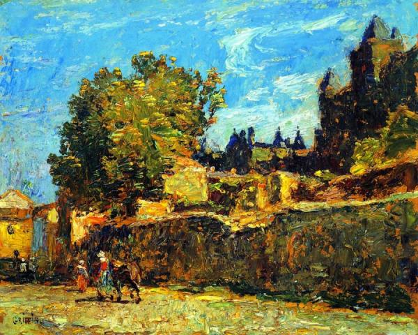 Carcassonne by Walter Griffin