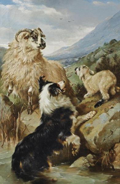 Rescued by Walter Hunt Oil Painting Reproductions