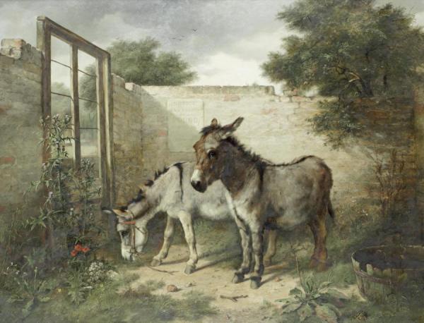 In The Pound by Walter Hunt Oil Painting Reproductions