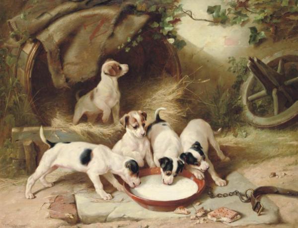 Walter Hunt Puppies' Breakfast