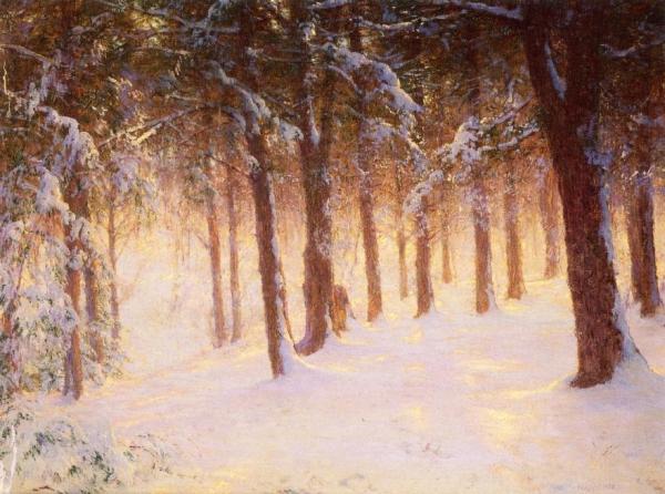Jewelled Pines by Walter Launt Palmer
