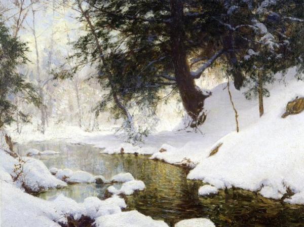 November Snow by Walter Launt Palmer