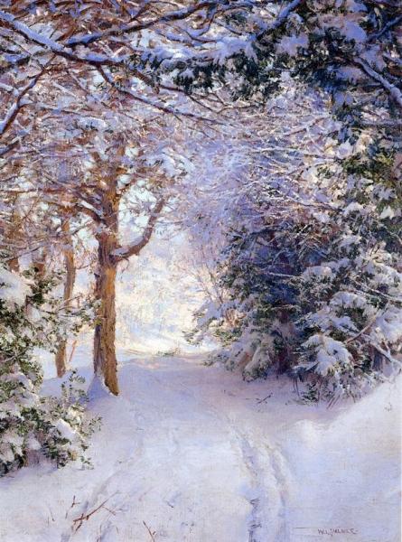 Walter Launt Palmer Snowy Landscape