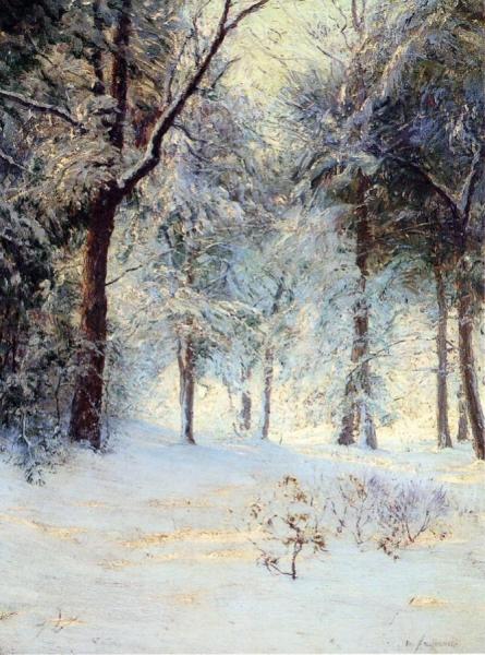 Sunshine After Snowstorm by Walter Launt Palmer