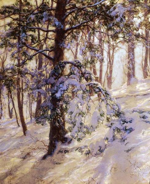 The Bent Branch by Walter Launt Palmer Oil Painting Reproductions
