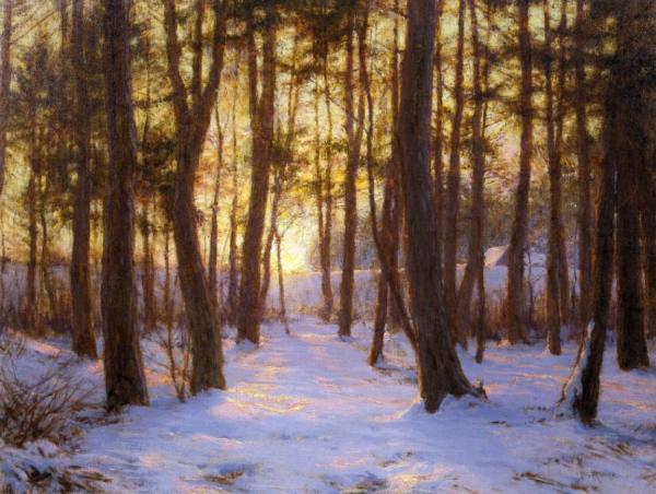 The Pine Coppice by Walter Launt Palmer
