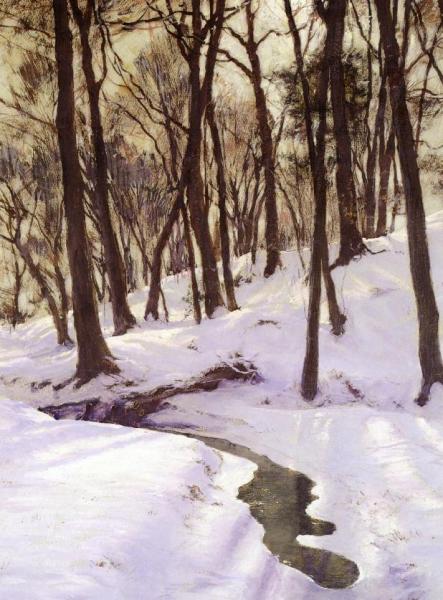 The Pool by Walter Launt Palmer
