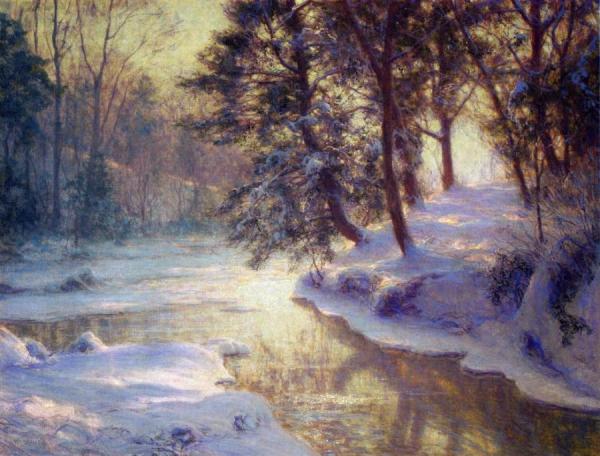 The Shining Stream by Walter Launt Palmer