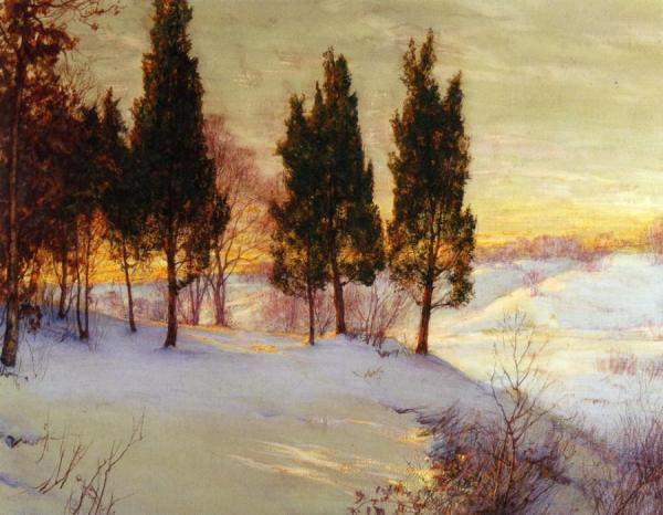 Walter Launt Palmer Twilight Along The Florida Coast