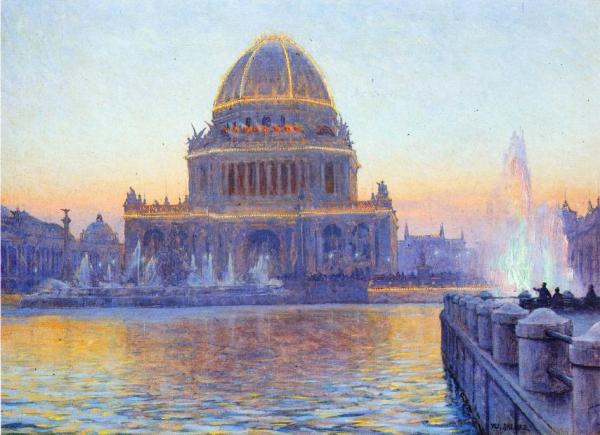 Twilight At The World's Columbian Exposition by Walter Launt Palmer