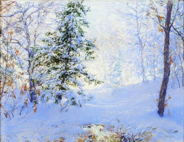 Winter Study by Walter Launt Palmer