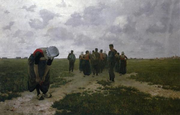 Returning From Worl by Walter Macewen