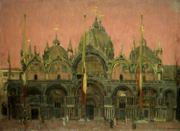 A Red Sky At Night by Walter Richard Sickert
