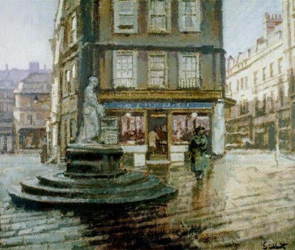 Abbey Yard, Bath by Walter Richard Sickert