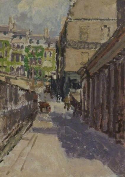 Belmount And Back Of Assembly Rooms by Walter Richard Sickert