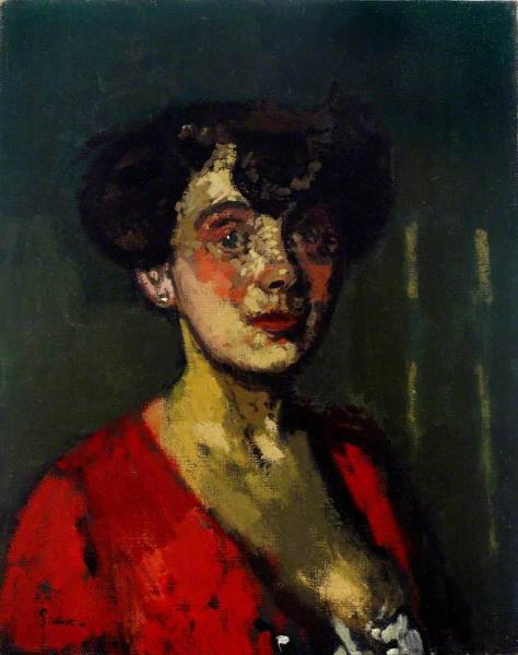 Head Of A Woman by Walter Richard Sickert