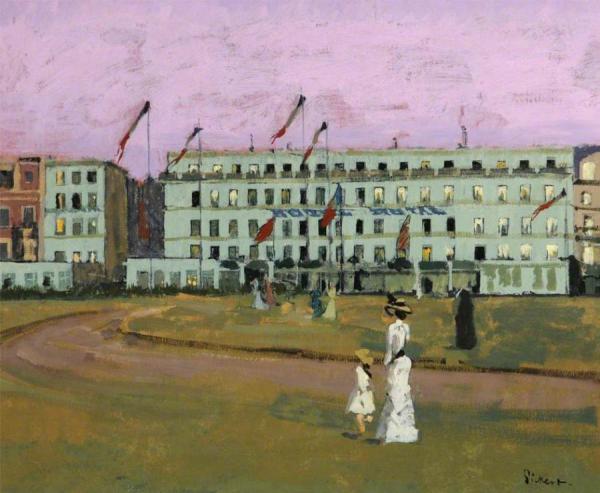 L'hotel Royal, Dieppe, France by Walter Richard Sickert