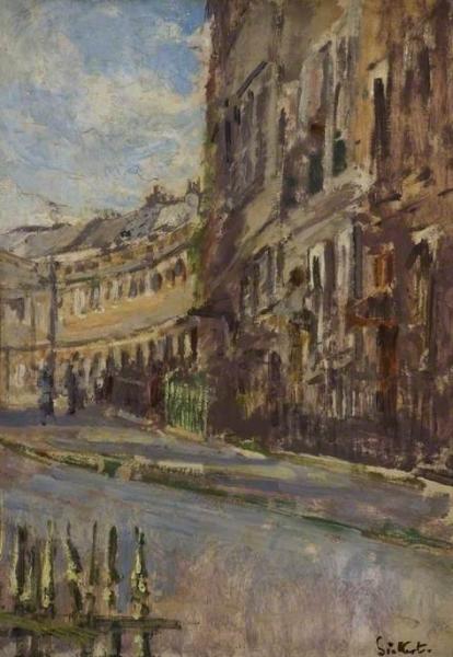 Lansdown Crescent, Bath by Walter Richard Sickert