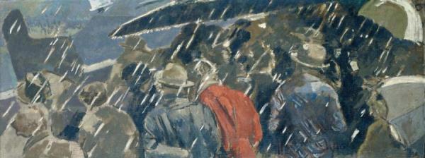 Miss Earhart's Arrival by Walter Richard Sickert
