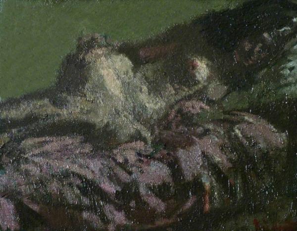 Nude Figure Reclining by Walter Richard Sickert