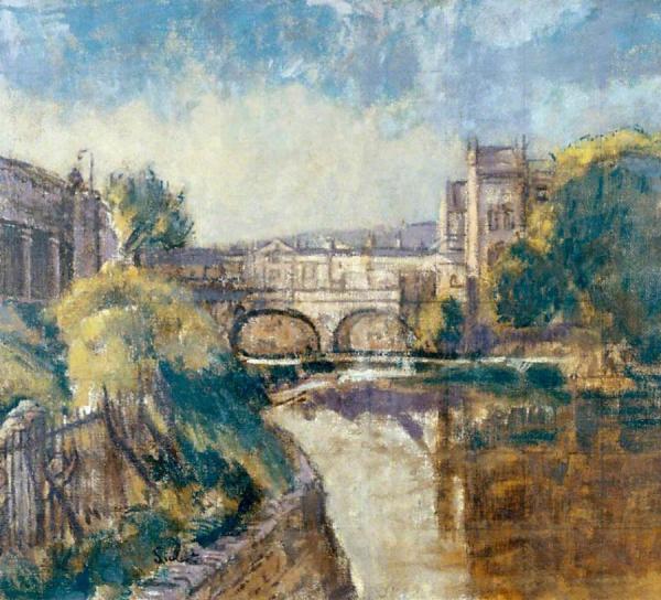 Pulteney Bridge, Bath by Walter Richard Sickert Oil Painting Reproductions