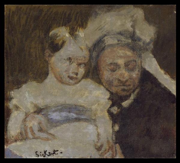 Queen Victoria And Her Great-grandson by Walter Richard Sickert Oil Painting Reproductions