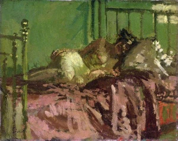 Reclining Nude by Walter Richard Sickert