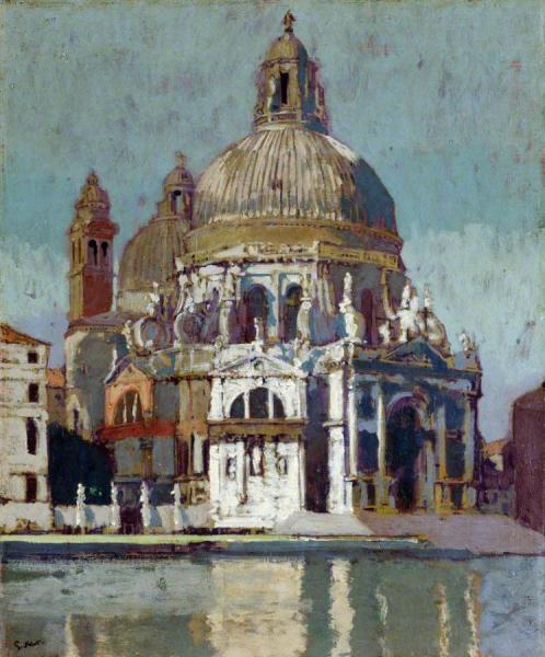 Walter Richard Sickert Santa Maria Della Salute, Venice