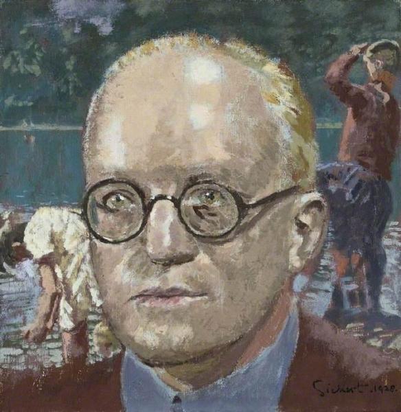 Sir Hugh Walpole by Walter Richard Sickert