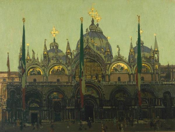 St Mark's, Venice by Walter Richard Sickert