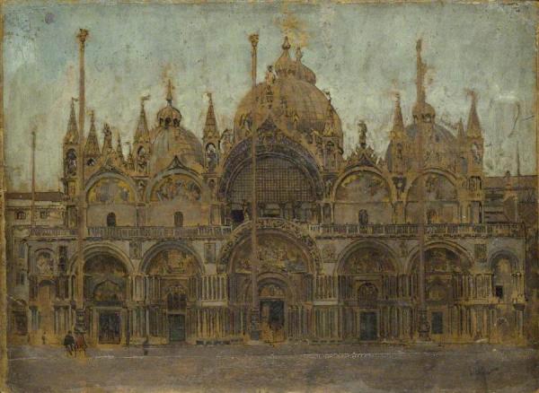 St Mark's, Venice: The West Front by Walter Richard Sickert