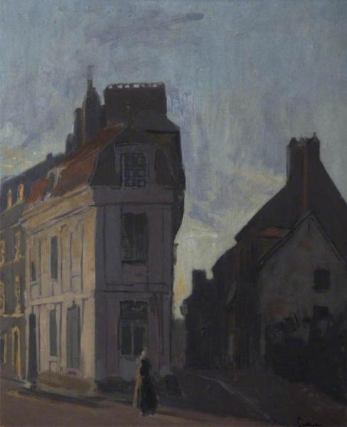 Street Scene In Dieppe by Walter Richard Sickert