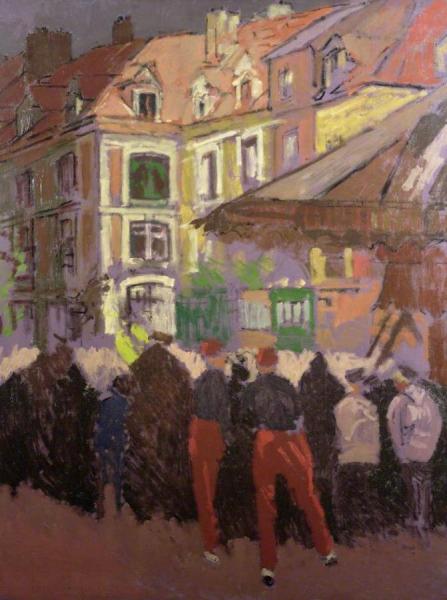 The Fair, Dieppe, France by Walter Richard Sickert