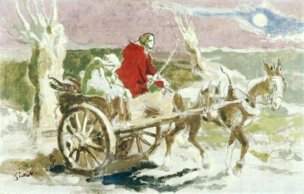 The Flight Into Egypt by Walter Richard Sickert