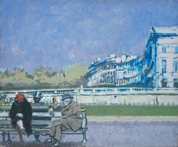 The Front At Hove by Walter Richard Sickert