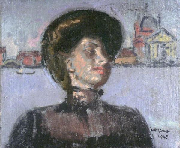 The Lady In The Gondola by Walter Richard Sickert