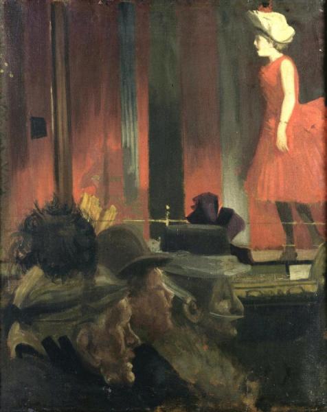 The Music Hall by Walter Richard Sickert